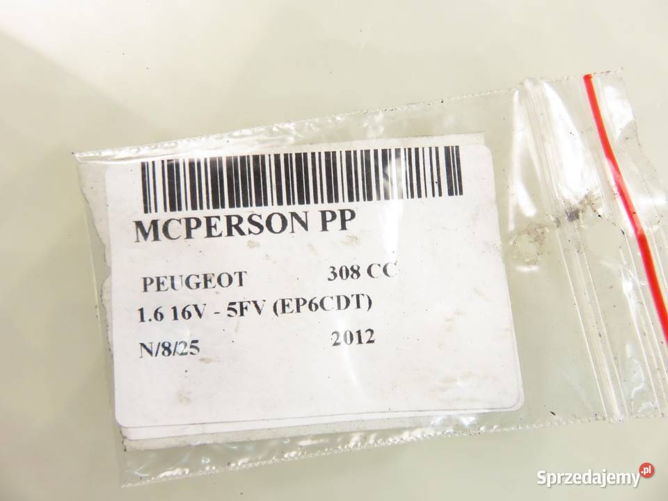 MCPERSON PRAWY PRZEDNI PEUGEOT 308 CC 16 małopolskie
