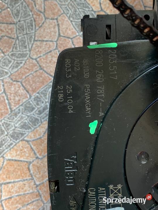Przełącznik zespolony Renault 8200260781 osobowe Margonin