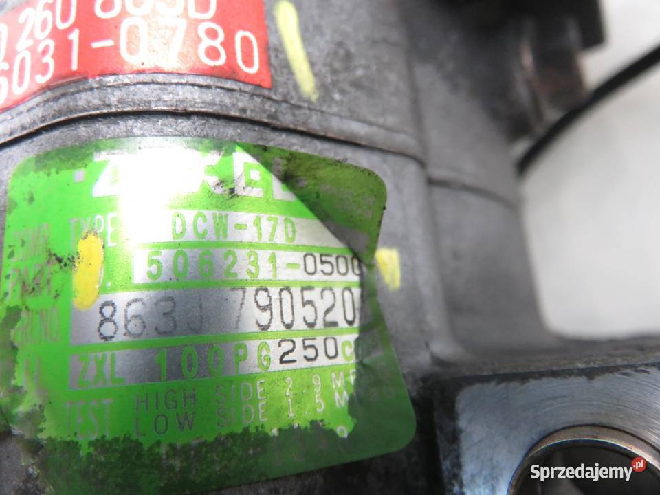 KOMPRESOR KLIMATYZACJI VW PASSAT B5 19 TDI osobowe