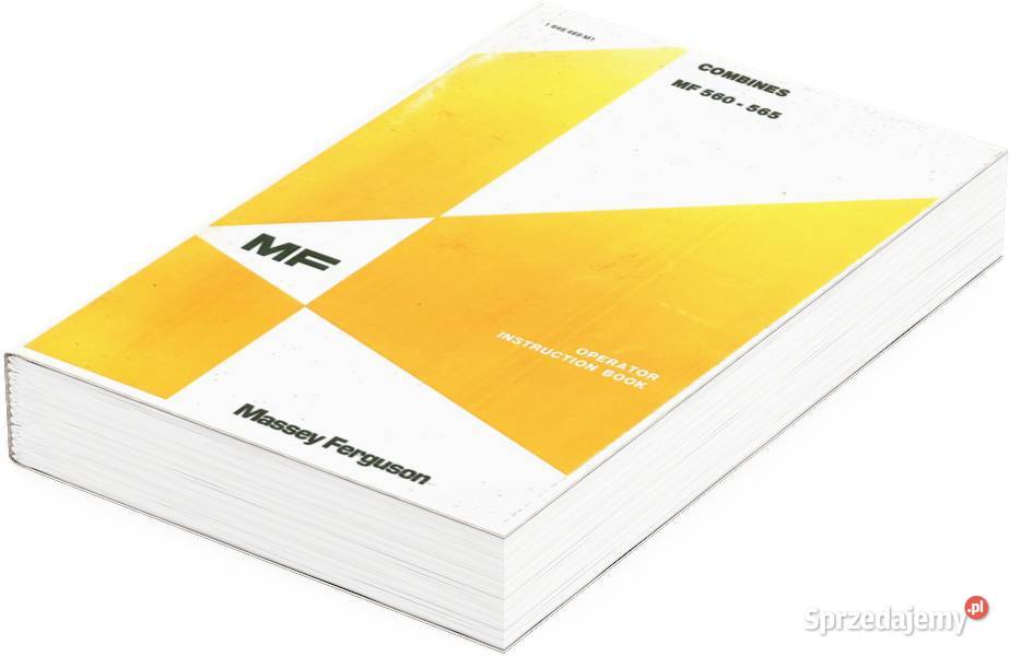 MF 440 Massey Ferguson kombajn instrukcja Szamotuły sprzedam