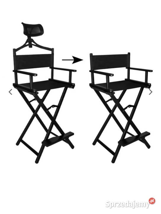 Krzesło kosmetyczne aluminiowe 20cm dolnośląskie Legnica