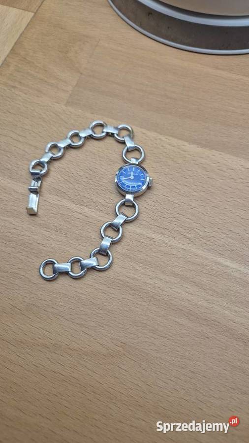 Damski biżuteryjny zegarek Glashutte śląskie Chorzów