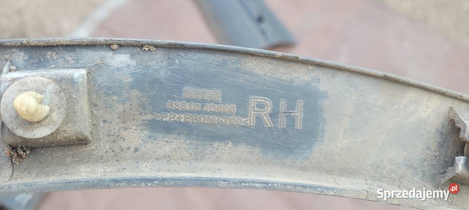 LISTWA BLOTNIK PRAWY PRZOD NISSAN QASHQAI I J10 śląskie