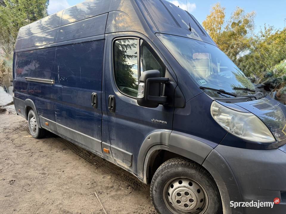 Citroen Jumper L4H3 22 HDi 120 2007 r kupiony w polskim salonie Borzęcin Duży