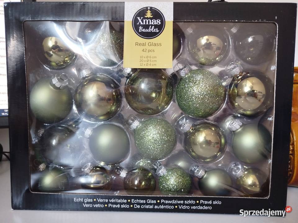 Bombki choinkowe 42 sztuki Wałbrzych