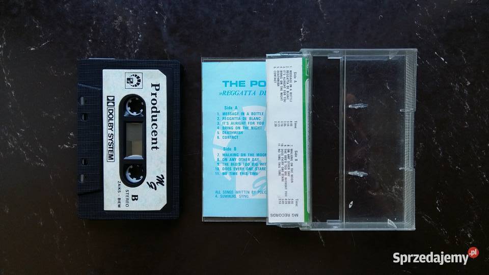 Kaseta The Police Reggatta de Blanc kaseta Siemiatycze