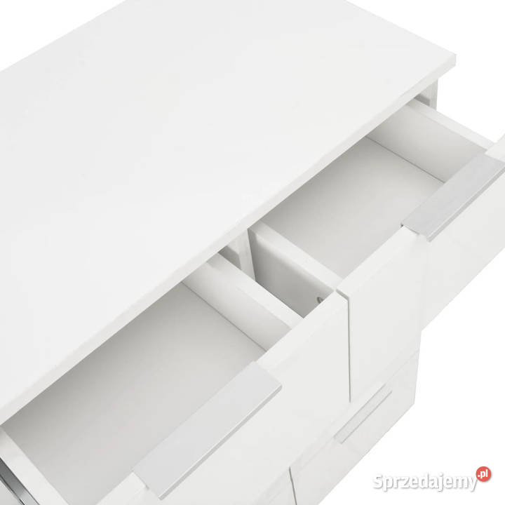 Komoda biała z połyskiem 60x35x80 materiał mazowieckie Warszawa