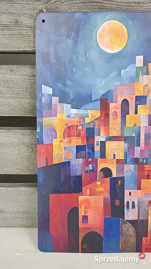 Tabliczka metalowa Łódź sprzedam