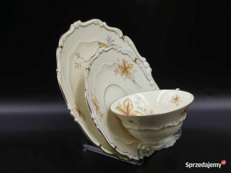 Komplet śniadaniowy Sorau Żary stan witrynowy Poznań