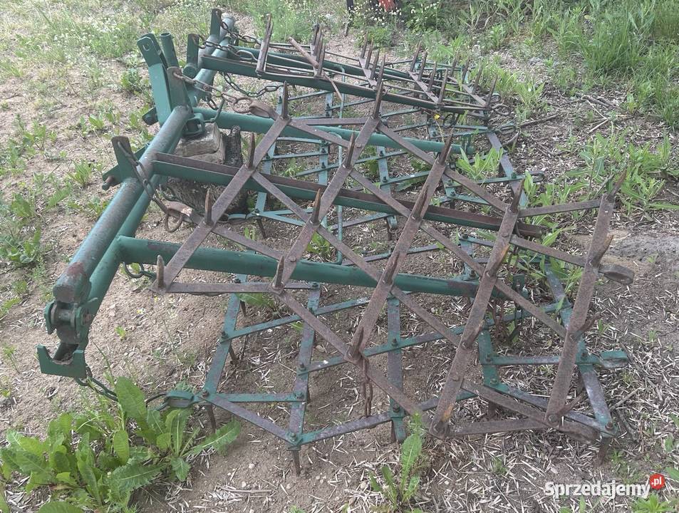 Brony zębowe składane 5 metrów nieuszkodzony Makomazy