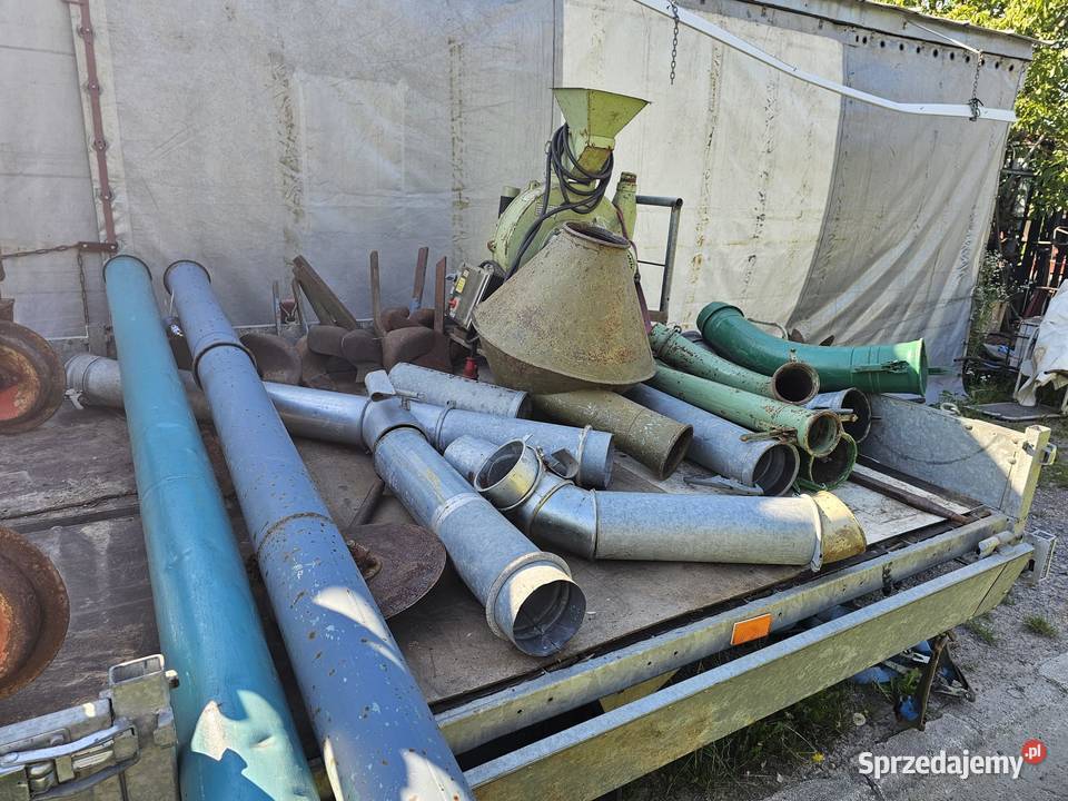Rury do dmuchawy do zboża różne długości kolana Zboża Górno