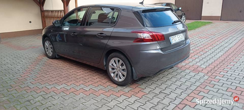 Peugeot 308 benzyna przebieg 37 Ostrzeszów