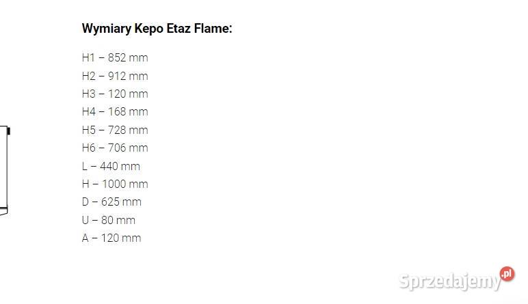 Kepo ETAZ Wydajny Piec na Drewno Idealne Poznań sprzedam