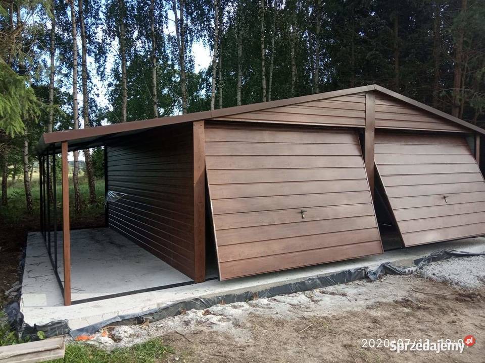 Garaż Blaszany Drewnopodobny 3x5 TANIO Garaże 377zł/m2 Żywiec sprzedam
