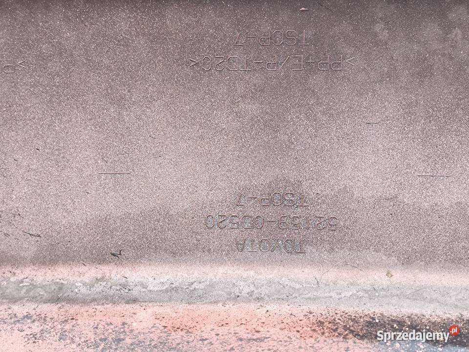 Oryginalny zderzak toyota Yaris III 20142017