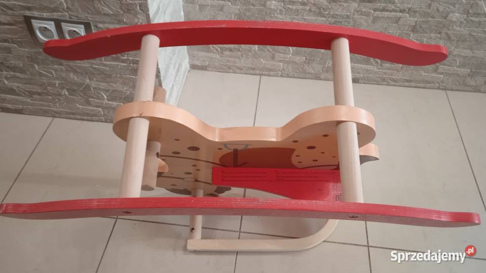Konik na biegunach drewniany Playtive Warszawa