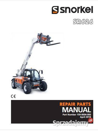 Snorkel SR626 ładowarka teleskopowa katalog motoryzacja, transport Kielce