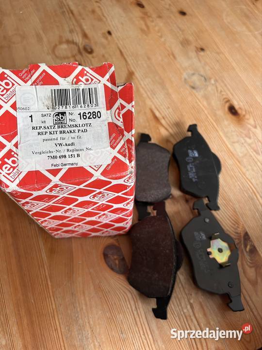 FEBI BILSTEIN 16280 Zestaw klocków hamulcowych mazowieckie Wycinki Osowskie