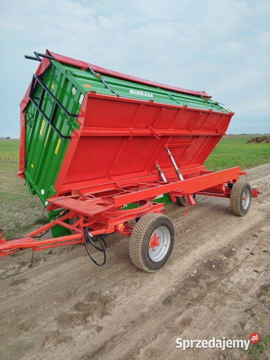 Przyczepa rolnicza 3 strony d47 d55 d35 hl thk Przyczepy rolnicze Łubna-Jakusy