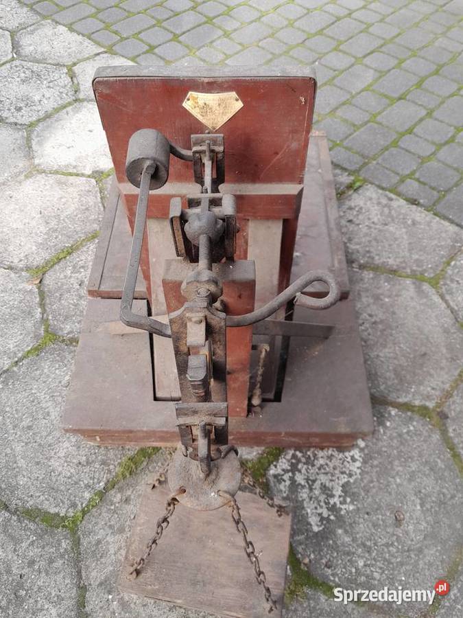 Stara waga dziesiętna towarowa sprawna zestaw Pozostałe Dąbrowa Górnicza