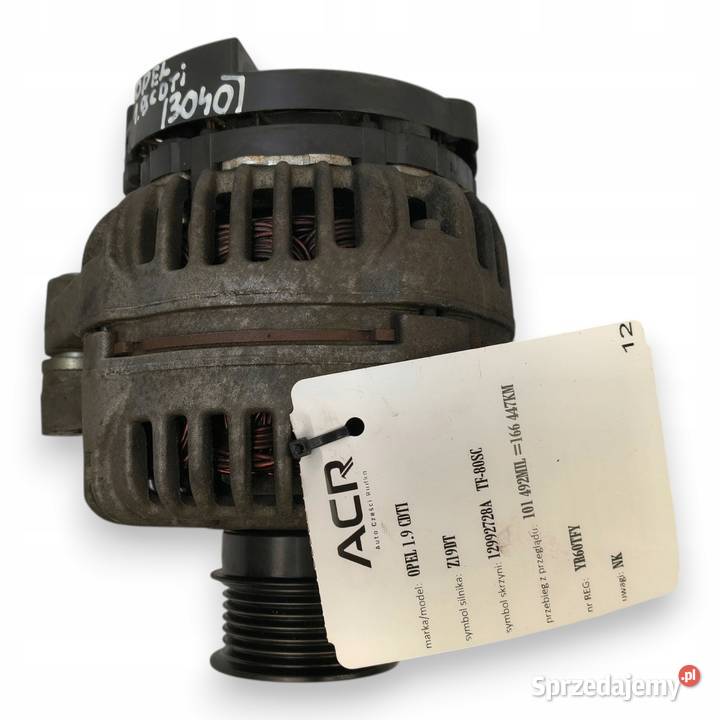 Alternator Opel 19 CDTI Z19DT Vectra C Signum lubelskie Chełm