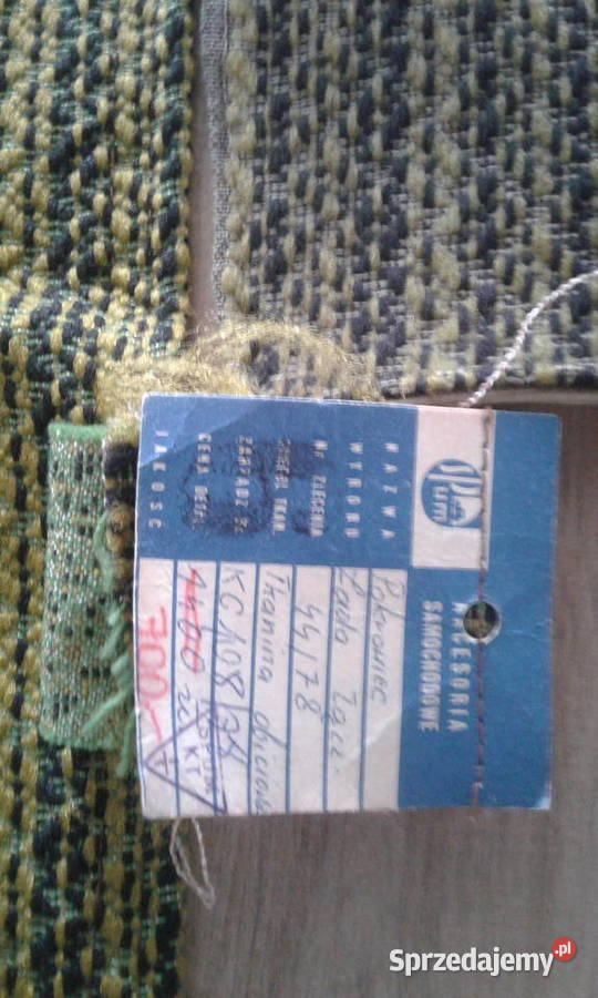 Pokrowce fiat 125p łada 2103 2106 Łomża