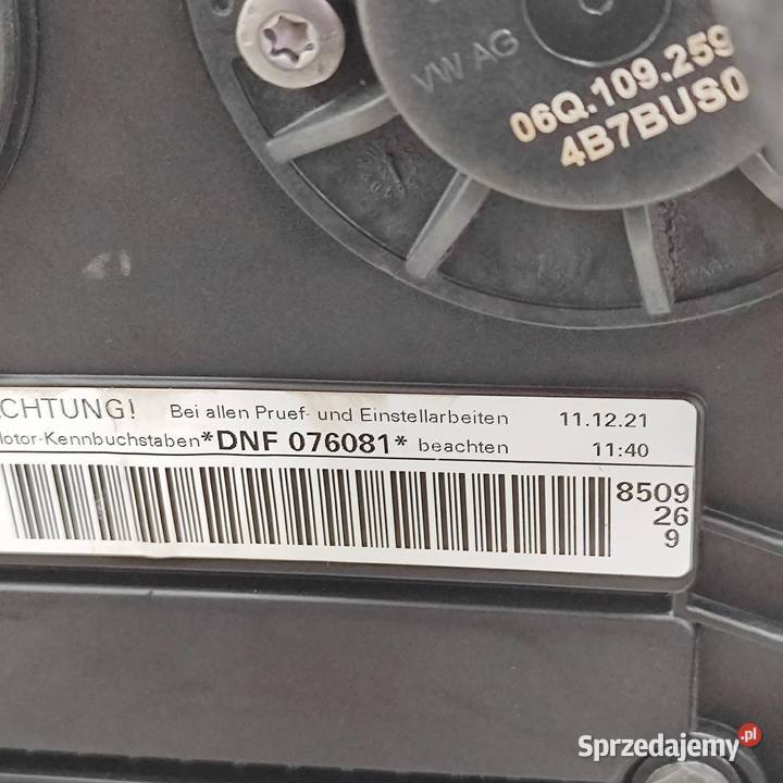 Silnik Audi A3 Limousine 8YS S3 2020 20 L 228 kW śląskie Katowice