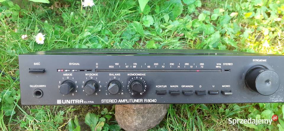 Amplituner Unitra Eltra R8040 wzmacniacz radio Amplitunery kujawsko-pomorskie Tuszkowo