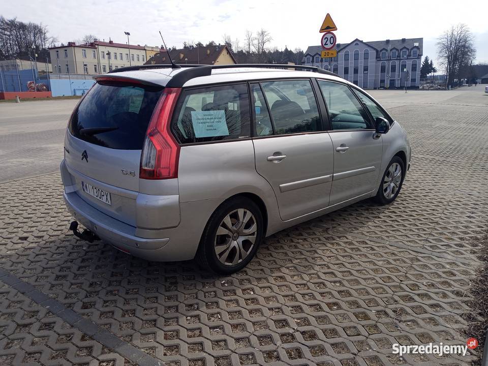Citroen C4 Grand Picasso 7 Osob LPG aluminiowe felgi mazowieckie Mogielnica
