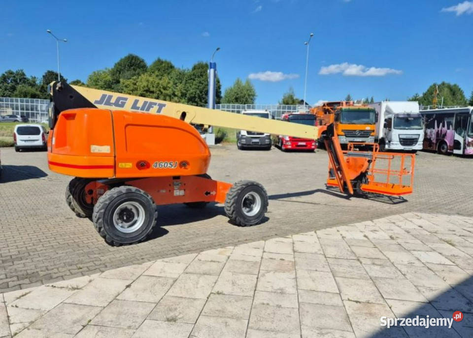 podnośnik koszowy JLG 460SJ JLG 460SJ 4X4 1 WŁ Dźwigi, podnośniki śląskie Łaziska Górne