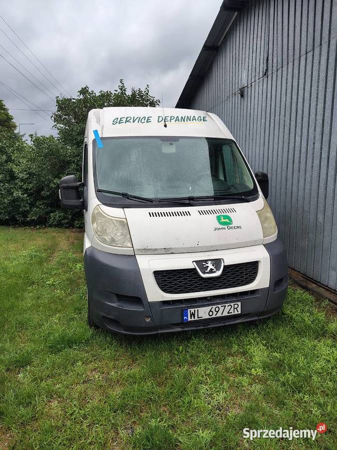 Sprzedam uszkodzonego peugeota boxera manualna Nieporęt