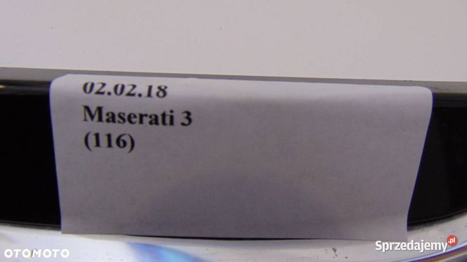 CHROM LISTWA OZDOBNA MASERATI GHIBLI 670025617 osobowe Nowy Tomyśl