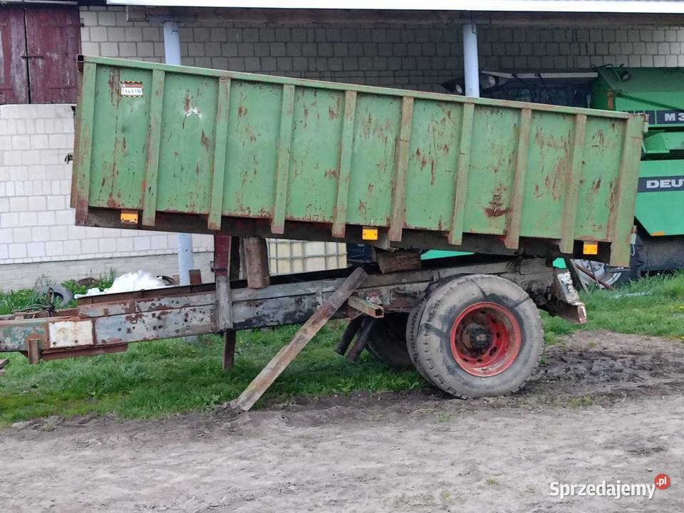 Przyczepa jednoosiowa 10 ton Komarówka Podlaska