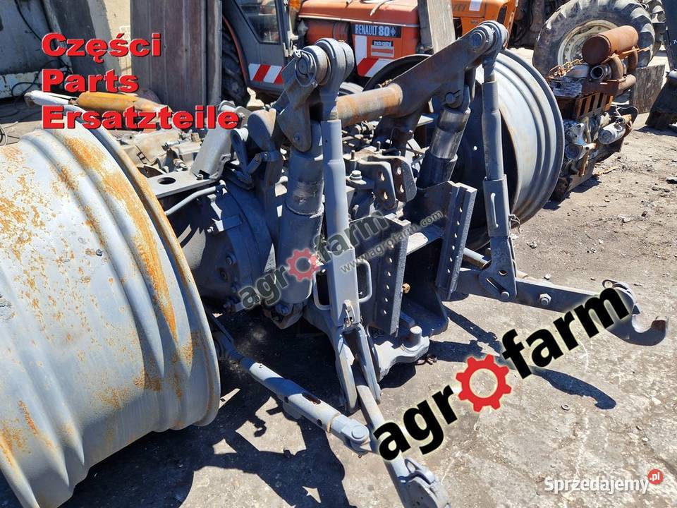 Deutz Agrotron 61504 części skrzynia biegów oś Byków