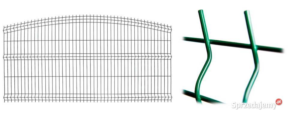 Ogrodzenia półokrągłe Panel Wypukły 150x250 Gorlice