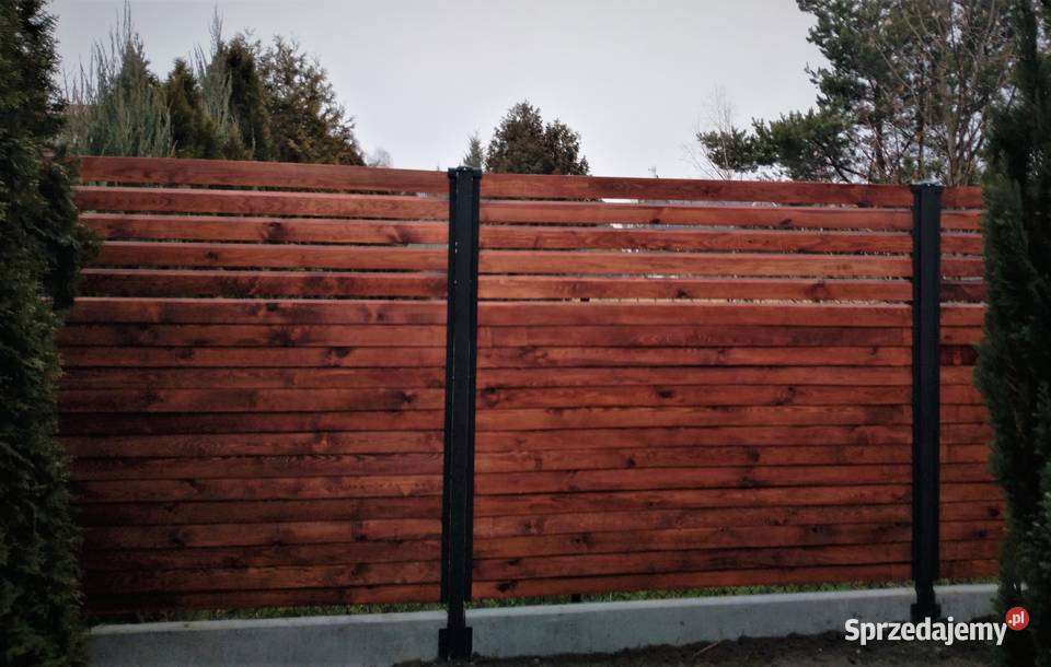Drewniane ogrodzenia ażurowe Trzebnica