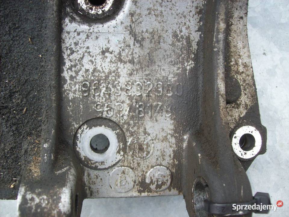 Peugeot 206 20 HDI Lapa wspornik alternatora Mińsk Mazowiecki