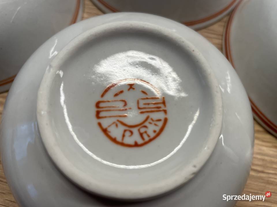 koreańska miseczka bulionówka PRL Pruszcz Gdański