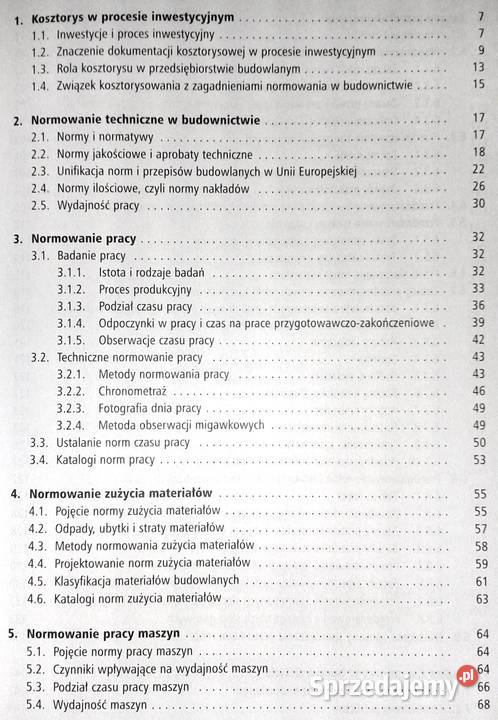 Kosztorysowanie i normowanie w budownictwie Z Pozostałe lubelskie Chełm