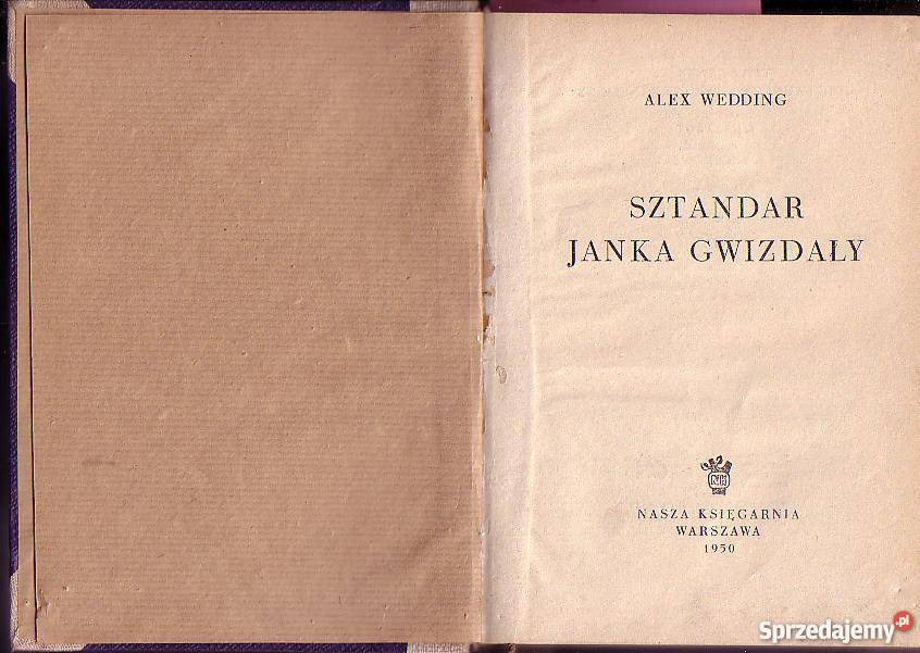 (6265) SZTANDAR JANKA GWIZDAŁY – ALEX WEDDING