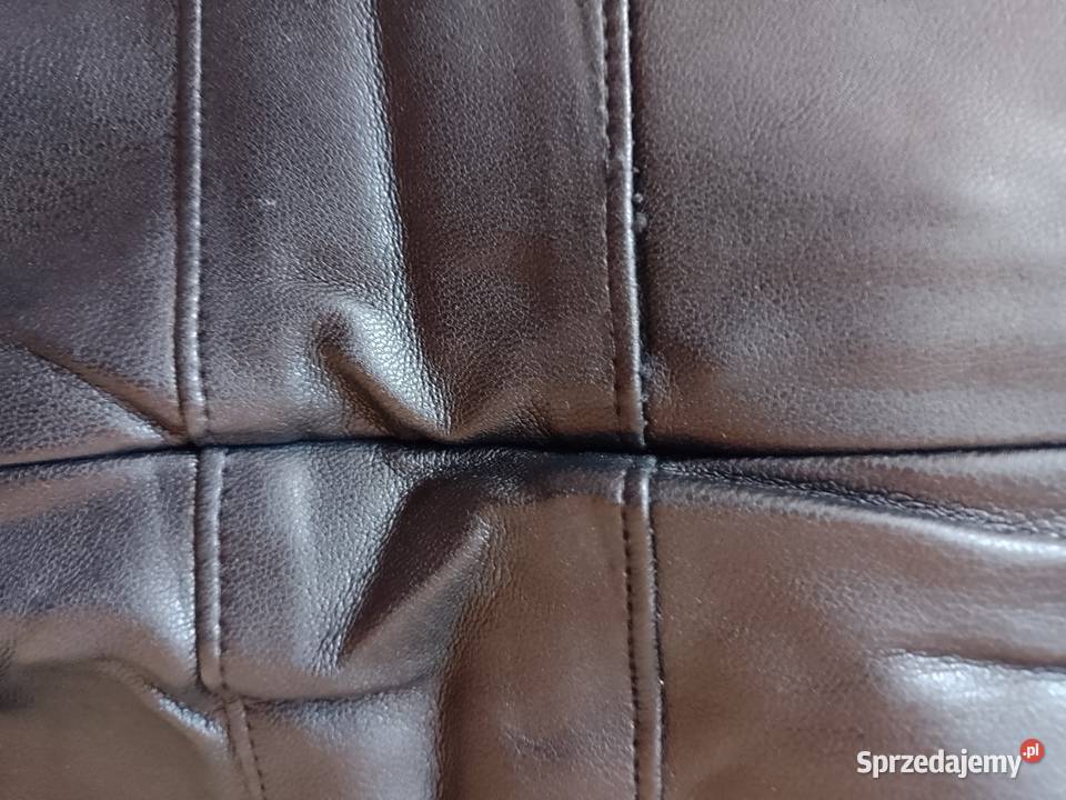 38M ZARA czarna skórzana sukienka ołówkowa NOWA Kraków