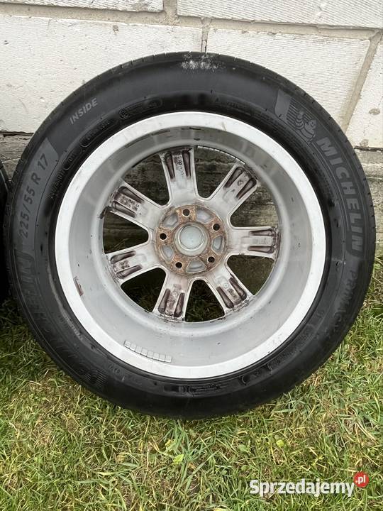 Felgi Borbet 17 z oponami Michelin Primacy 4 Gołymin-Ośrodek