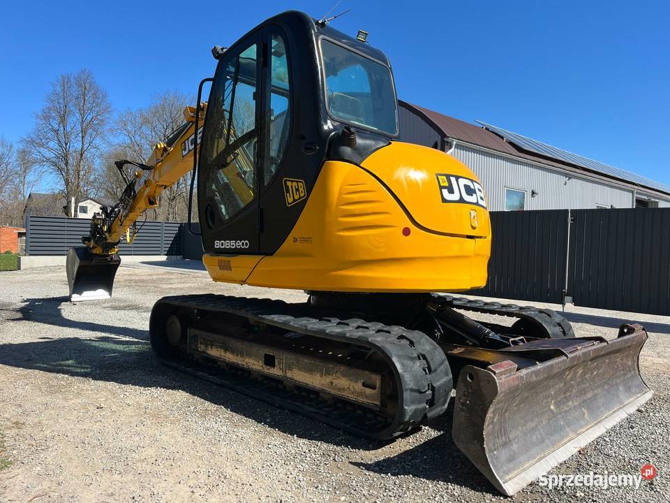 koparka JCB 8085 Kobylin-Kruszewo