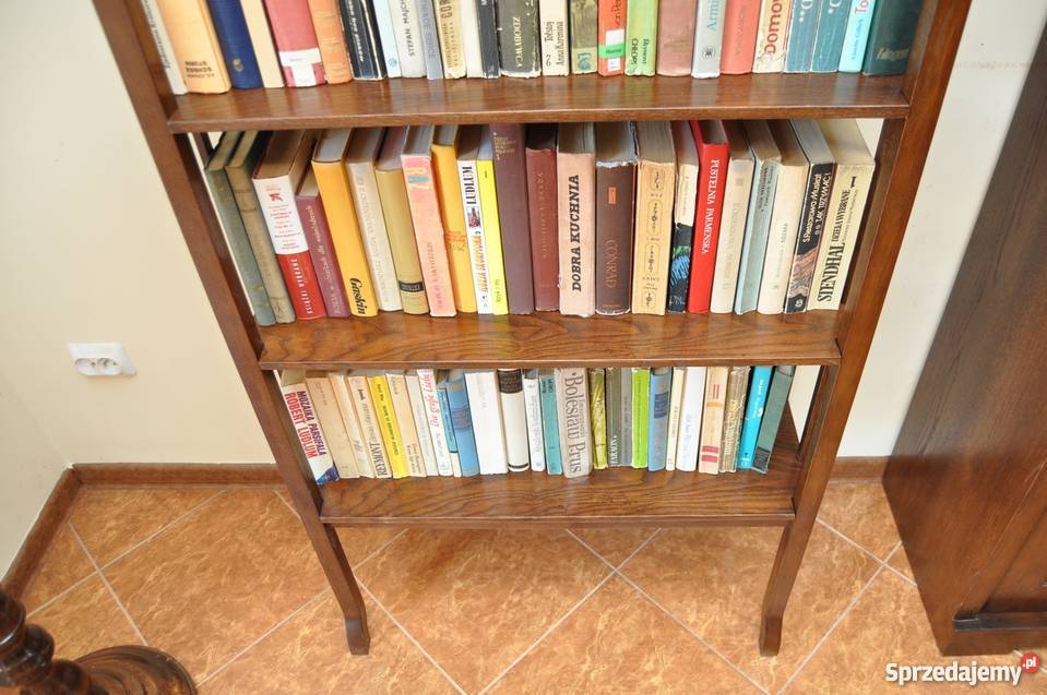 ETAŻERKA DĘBOWA SECESYJNA opolskie Nysa sprzedam
