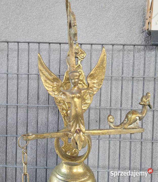 duży dzwonek do drzwi dzwon klasztorny z Antyki Zamość sprzedam
