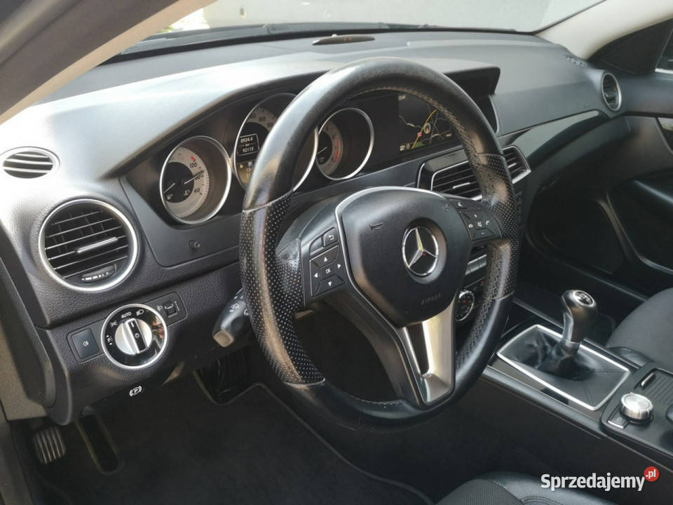 Mercedes C 180 18 T156 COUPE Klimatr Nawi BLUE Strzegom