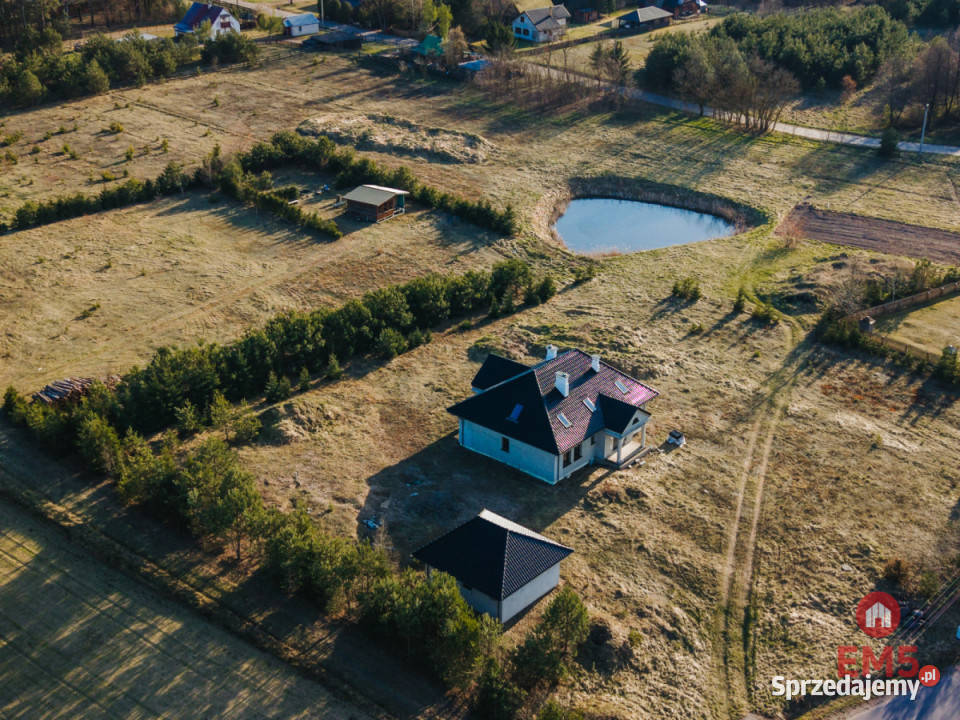 Dom wolnostojący 190m2 Zelwa stan surowy zamknięty