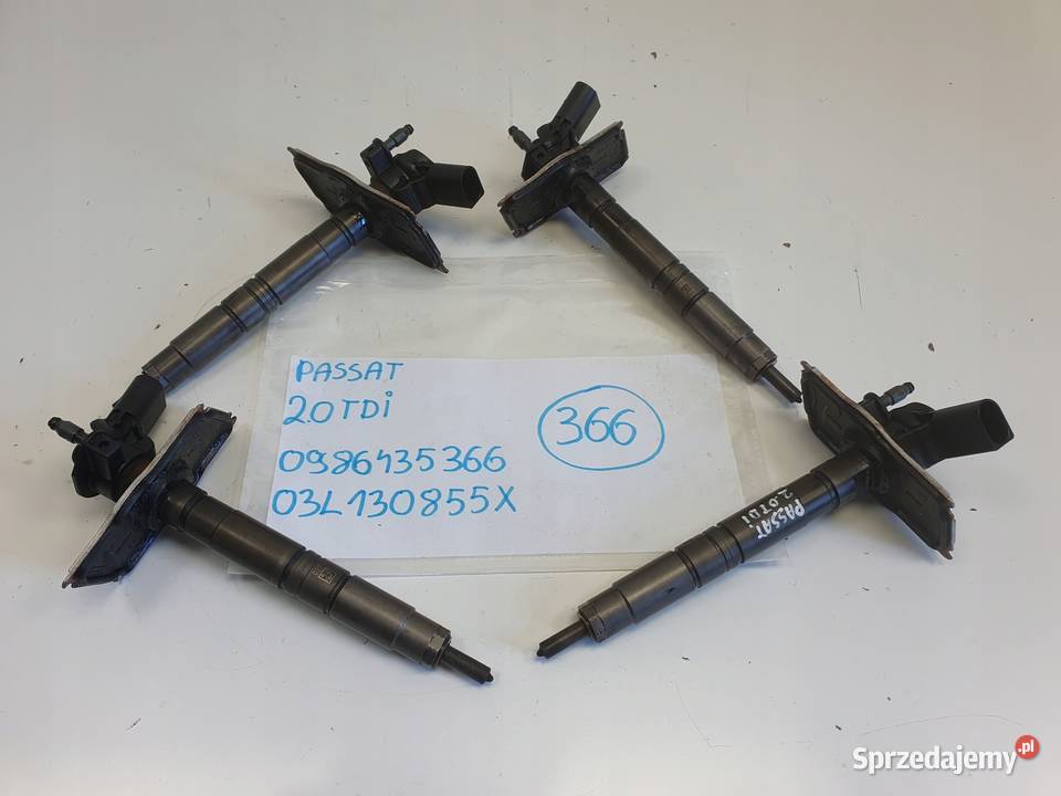 WTRYSKIWACZ VW Passat B6 20 TDI wtrysk