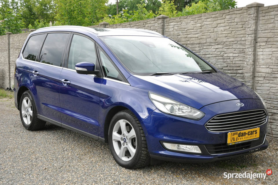 Ford Galaxy 20TDCi 180 Titanium Navi Convers 7 wielofunkcyjna kierownica Dąbrowa Górnicza