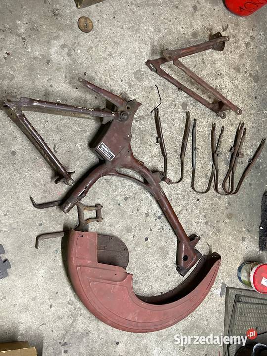 Części całość Simson sr2 rama wahacz stopka śląskie Lędziny